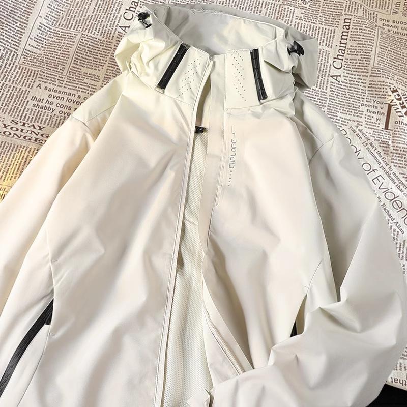 

Jacket jacket men s 2025 spring and autumn new trendy brand casual jacket men s ruffian handsome trench coat camouflage windproof 5XL