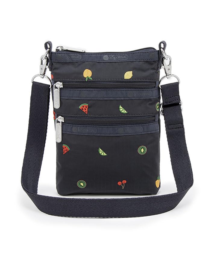 

Офіційна сумка через плече 3 ZIP Вишивка «Змішані фрукти» [LeSportsac] КРОСБОДІ/4007 Жіноча