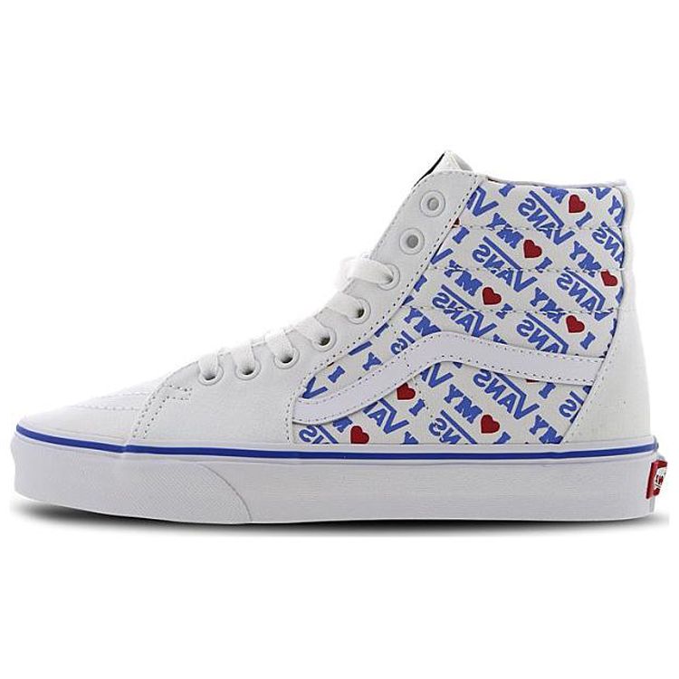 

Кроссовки унисекс Sk8-Hi I Heart Vans Белый True-White Синий VN0A38GEVP5
