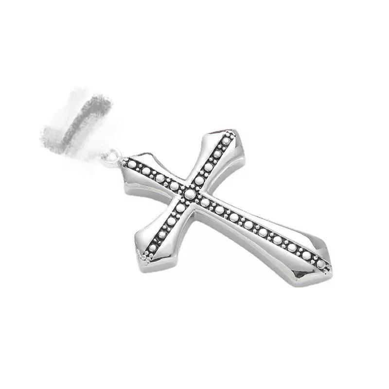 Abalorios de Cruz de Aleación y Accesorios para Llaveros para Joyería DIY