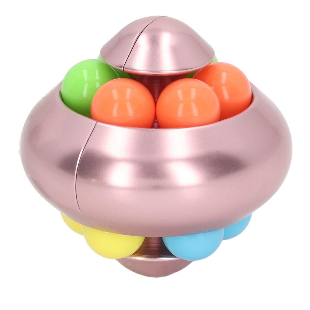 Rotating Ball Puzzle Toy Adult Teenager Portable Funny Stress Relief Bead Rotation Toy for Home Office