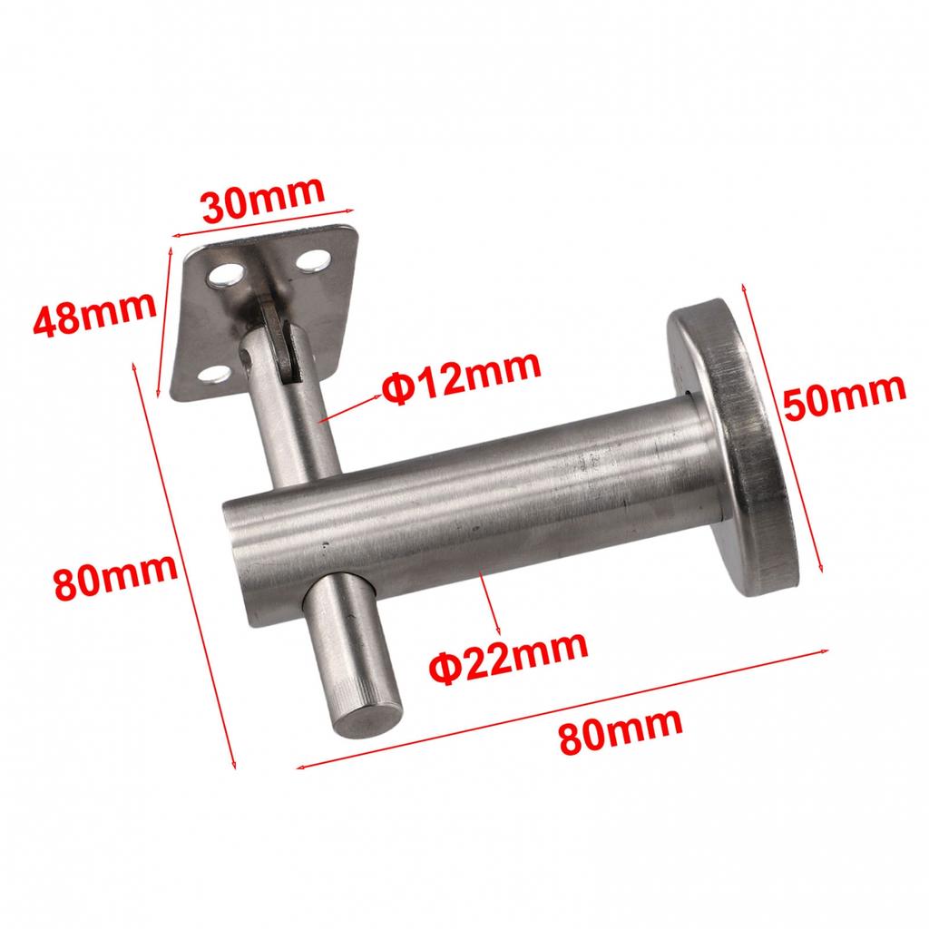 Adjustable Stainless Steel Handrail Bracket Perfect for Elderly and Children