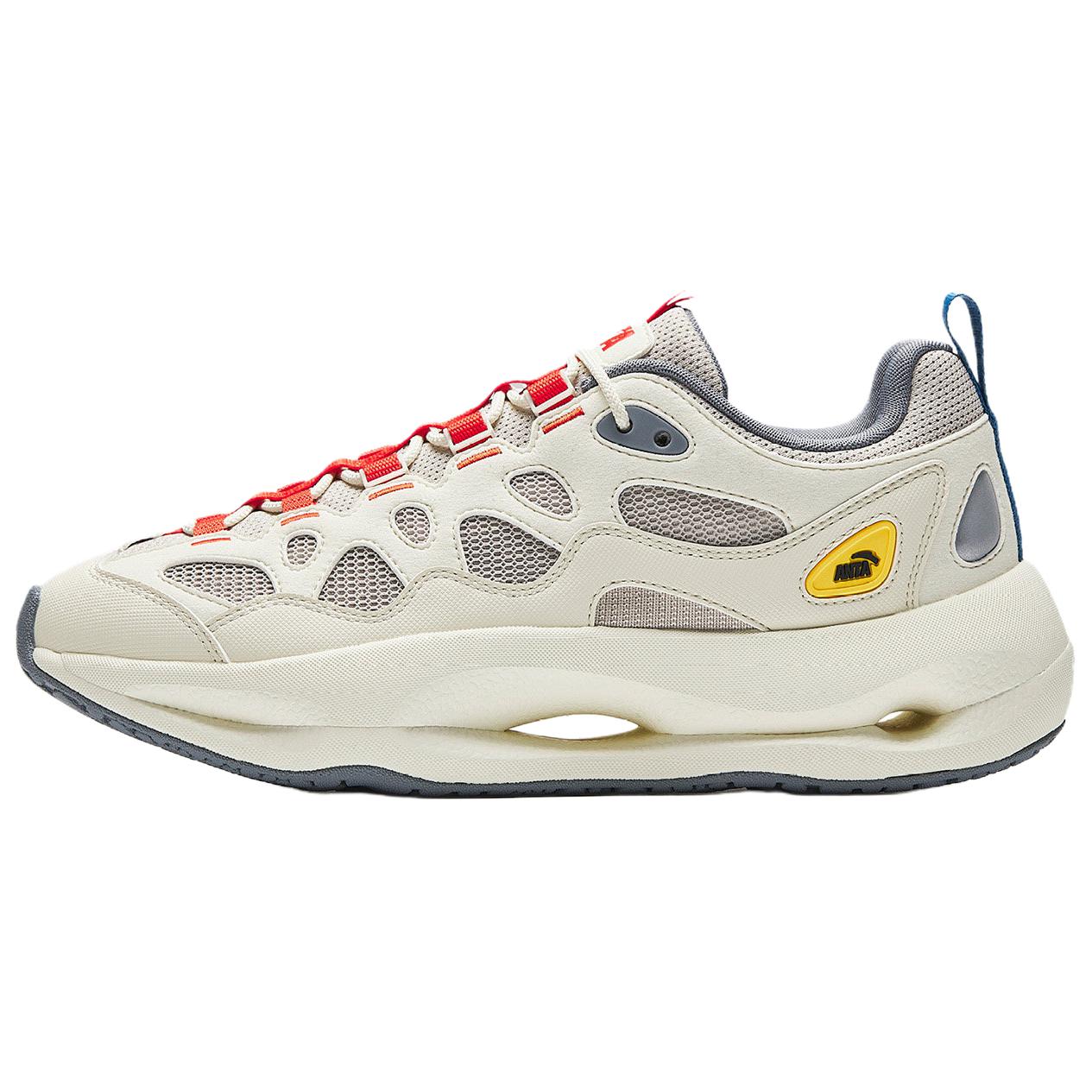 

Anta Hammerhead Outdoor Hiking Shoes Men sneakers Gray Yellow 112628802-9 41