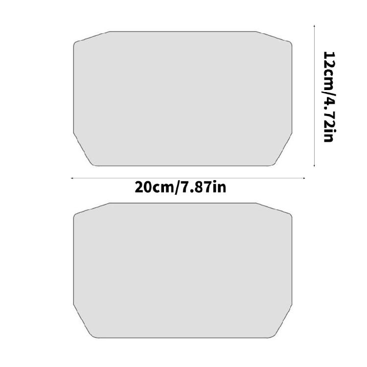 Clear TPU Dashboard Screen Protector Cluster Instruments Protector Film 2pcs For Bike Car Motorcycles Easy Application