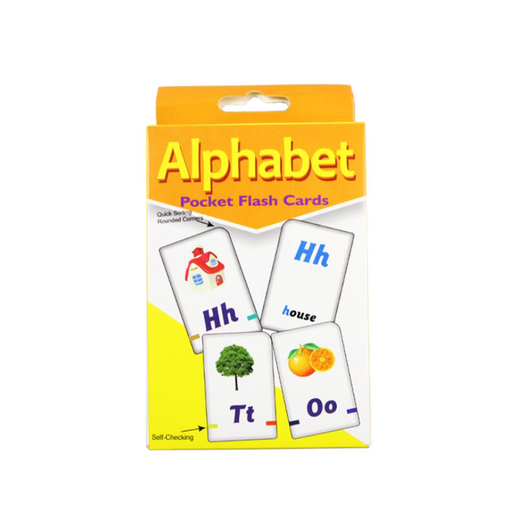 Cheap 36 Pieces English Flash Cards for Kindergarten Toddlers Preschool Number Joom