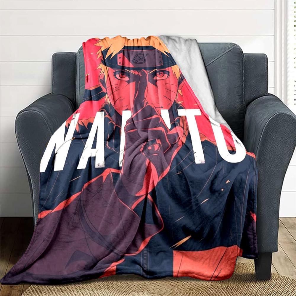 Naruto Blanket Ultra-Soft Perfect for Office Chair Bedding Bed for All Occasions Warmthful Decor Gifts For Family Or Friends