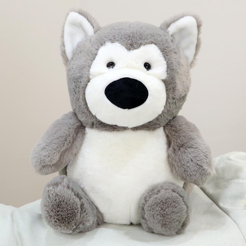 Lion Plush Toy Husky Doll Wholesale Cross-border Doll Panda Pillow Creative Birthday Gift 30cm