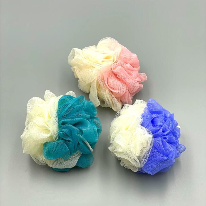 Soft Body Shower Ball Shower Towel [WD2F935] Blue