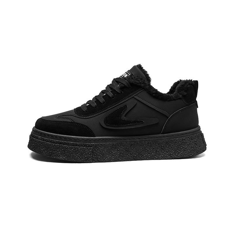 Herrenschuhe Winter neu Samt verdickt vielseitig warm Sportlich lässig trendige Schuhe rutschfest dicksohlige Baumwollschuhe