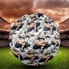 Demon Slayer Print Size 5 Soccer Ball, Standard Match Football for Sports Game and Team Practice, Ideal Gift for Soccer Fans