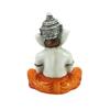 Lord Ganesha Statue (12 Cm X 12 Cm X 20 Cm, Orange)