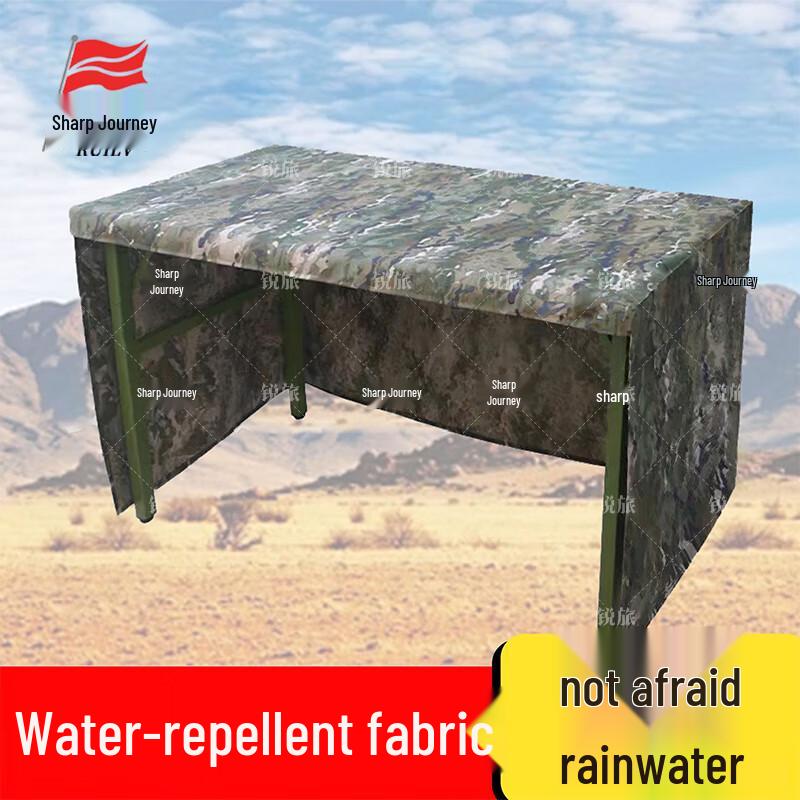 Ruilv Wear-Resistant Waterproof Three-Sided Tablecloth Short 110x55x5cm Oxford