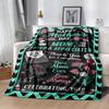 Mother's Day Love Letter Blanket Suitable for sofas,travel, living rooms also a good gift for friends and family Suitable for all seasons.