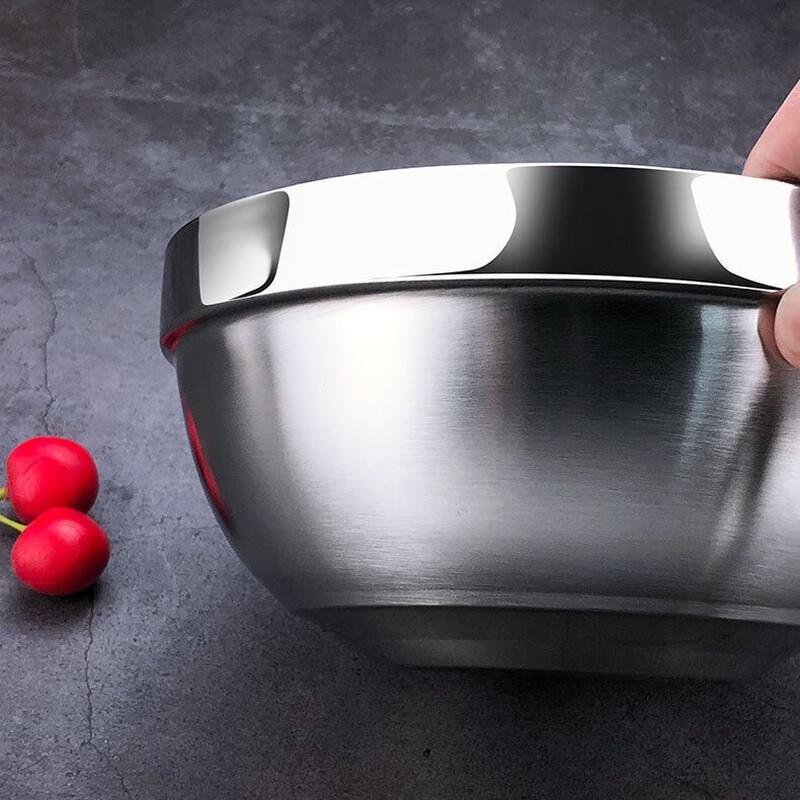 304 Stainless Steel Double-Layer Insulated Bowl