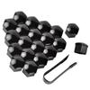 20 Stück 17mm 19mm 21mm Auto Radmutternkappen Auto Radnabenschraubenabdeckung Bolzen Felgen Äußere Dekoration Speziell So… Mehr