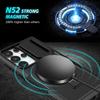 For Samsung Galaxy S24 Ultra Case PC+TPU Phone Cover with Lens Lid Compatible with MagSafe