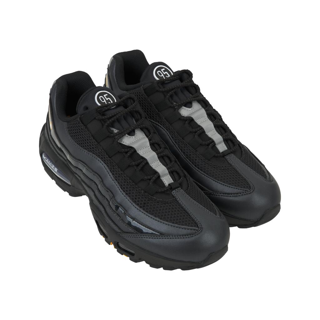 Nike Air Max 95 SE Big Bubble - Total 90 Schwarz Unisex Sneaker Metallisches Gold Metallisches Silber IB6830-001