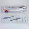 Nový 46CM Měřítko 1/160 A380 Korejské Letadlo ASIANA Airline Model S LED Světlem a Podvozkem Kovový Plastová Pryskyřice Letadlo Hračka
