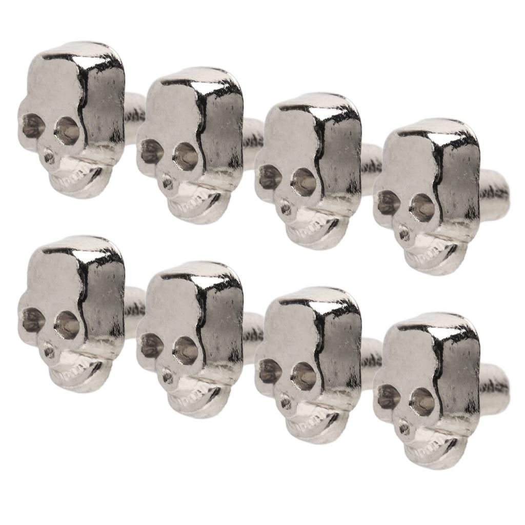 200 Sets Skull Rivets Butiful Fashionable Skull Stud Accessories for Shoes Clothing Bags
