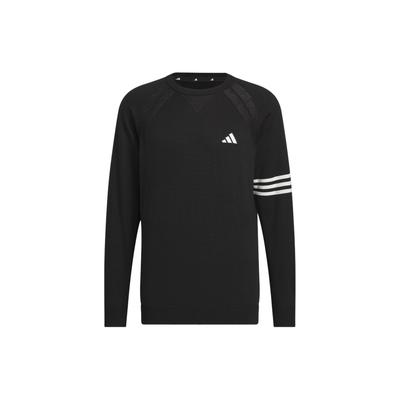 Long Sleeve Pullover Sweater Color Block Golf Sweatshirt Men Sweaters Black IN9050
