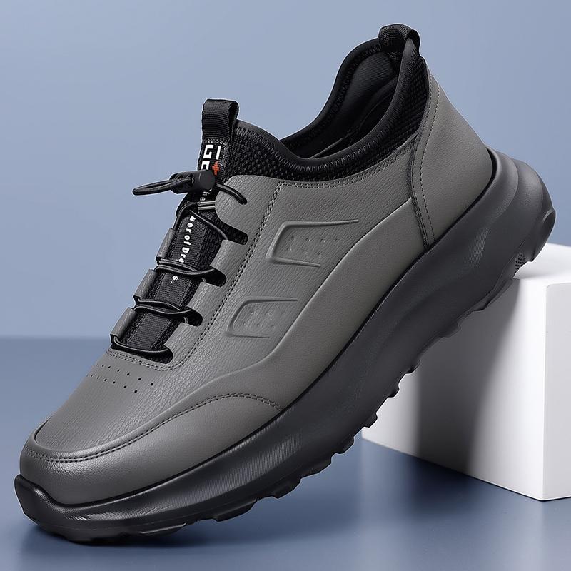 Fashion Fashion Mens Outdoor Sneakers 2025 New Leather Men Casual Shoes High Quality Male Walking Footwear All-match New Skate Shoes Men