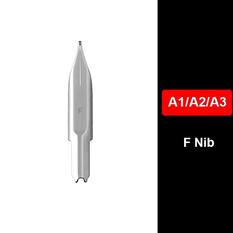 

Перьевая ручка MAJOHN A1 F 0.5 мм Выдвижная - Школьный экзамен Письменный подарочный набор с металлическим зажимом Дизайн Каллиграфическая ручка EF(0.38mm)