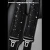 2PCS Car Diamond Shoulder Cover, Safety Belt Cover, Car Interior, Car Use, Sparkling Diamond Water Diamond Belt