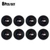 Vbjly8 4/8/12Pcs Soundproof Silicone Pad Car Styling Door Crash Pad For BMW M E46 E90 E60 F30 F10 E39 E36 F20 G30 G20 E87/Car TireValve Jo55