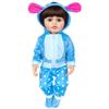 22-Inch Reborn Doll Clothes - Animal Cartoon Series Baby Soft Glue Outfit (55CM)