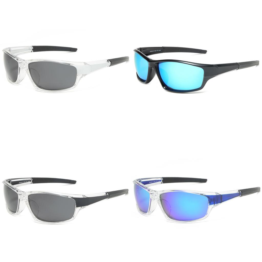 Outdoor Sports Polarized Cycling Glasses With Antiglare Pc Lenses For Mountain Biking And Travel