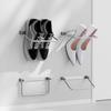 I Frmmy Foldable Wall-Mounted Shoe Rack- Aluminum Hanging Shoe Organizer, Efficient Holder and Storage Rack for Various Shoes, Door Shoe Hangers- 4