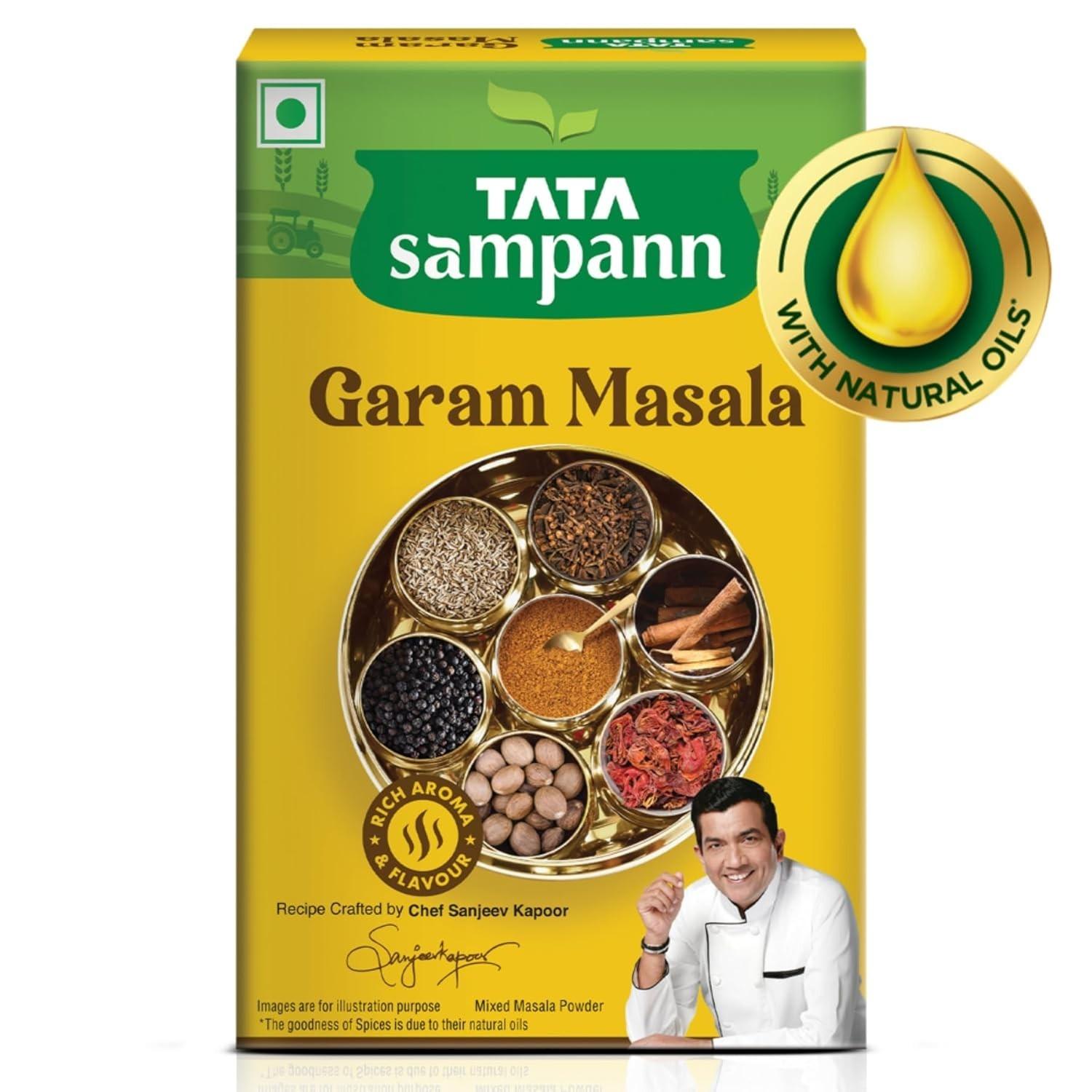 

@ Tata Sampann Garam Masala With Natural Oils 100g Zr-7048-60%Off