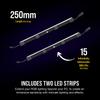 CORSAIR iCUE LS100 Smart Lighting Strip Expansion Kit 250mm X 2 CD-9010001-WW/SS