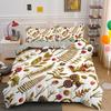 Simple Flowers Design Bedding Set Single Double King Queen Size Duvet Cover With Pillowcase 2/3pcs Bedclothes Home Textile