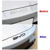 Per BYD SEAl DOLPHIN Accessori Auto Paraurti Anteriore Emblema Badge Decalcomania Nero Carbonio Adesivo di Modifica