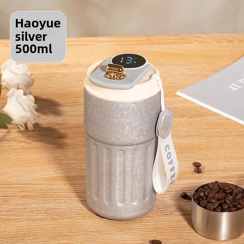 Lätt Lyx Titanium - Ytbehandlad Isolerad Kopp: Hög - Estetisk, Rymlig, Ultrafotbar, Perfekt för Kaffe