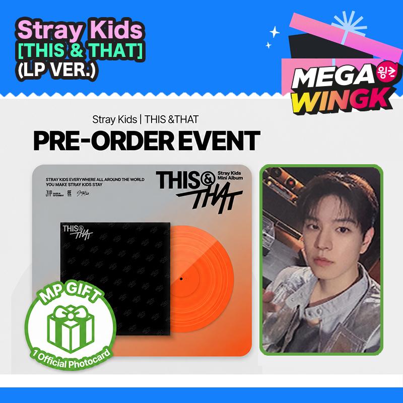 Stray Kids THIS & THAT LP Ver. – Korean Chart [MUSICPLANT POB / Member Select]