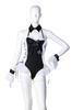 Clearstone SecretLily Cosplay Halloween Frill Leotard for Women - Black