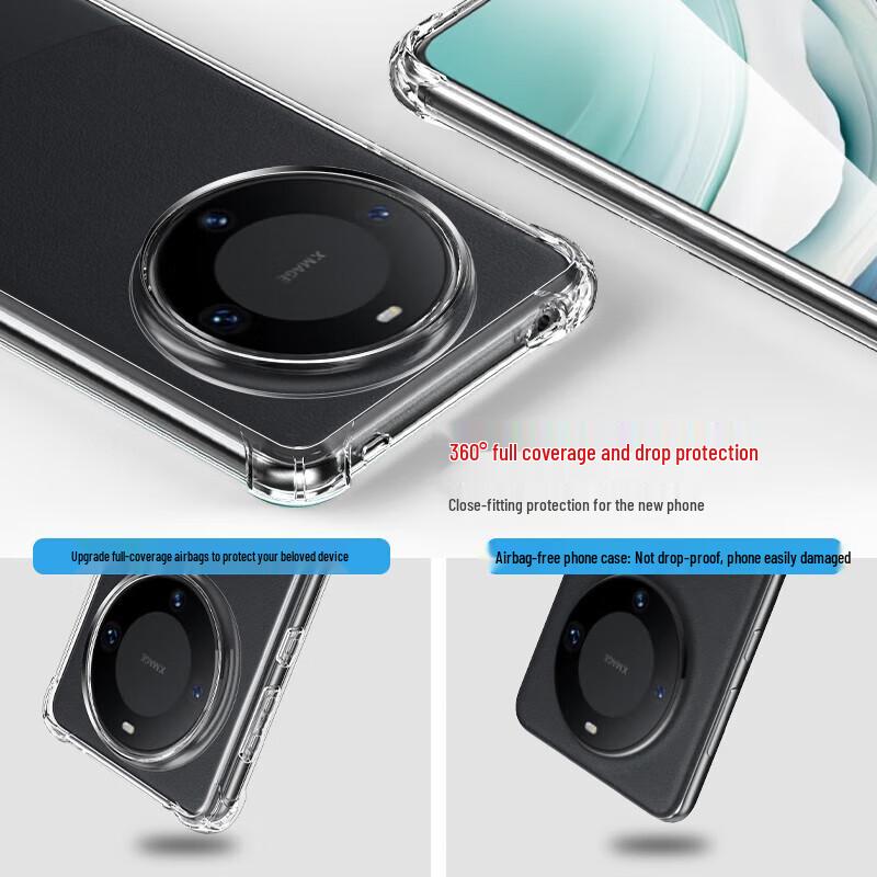ESCASE Clear Ultra-Thin Case for Huawei Mate60 Pro