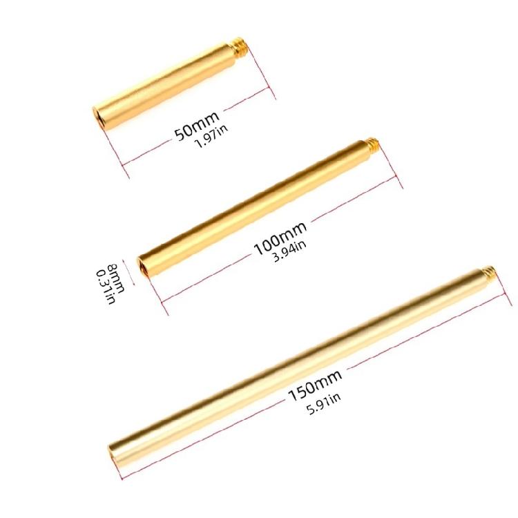 1/4 Screws Extension Rod Handhelds Tripods Mount Monopods Extension Rod Aluminum