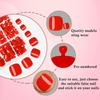 120pcs Artificial Fake Toe Nails Acrylic Toe Nail Tips New False Toenail Tip  Women
