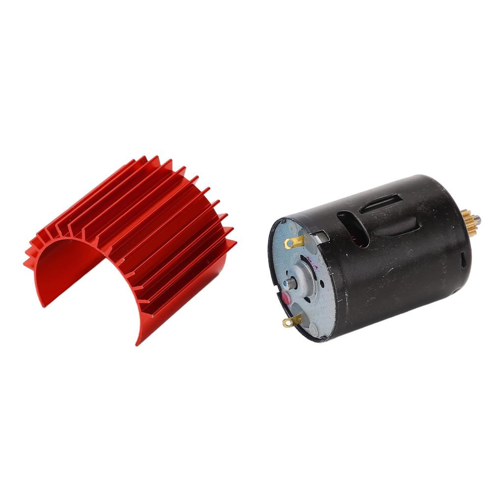 52000 Rpm High Speed Metal 370 Motor RC Car Upgrade Parts Accessories for WPL D12(Blue )