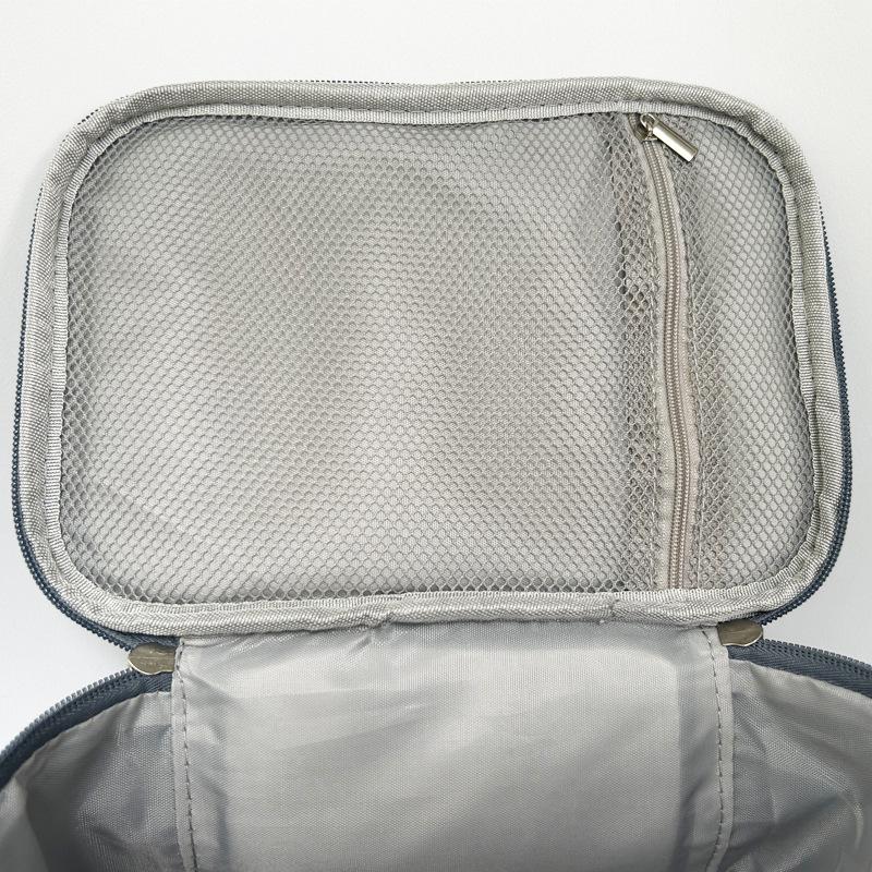 Bag Large For Toiletry Waterproof Men Women Travel Fitness Fashionable Solid Color Portable Stylish Makeup Storage