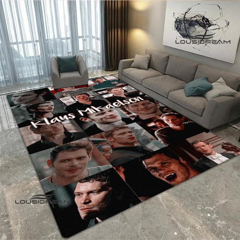 Tappeto originale Klaus Mikaelson Tappeto antiscivolo Tappetino da yoga Zerbino Oggetti di scena per fotografia Tappeto da cucina Tappeto per area Regalo di compleanno