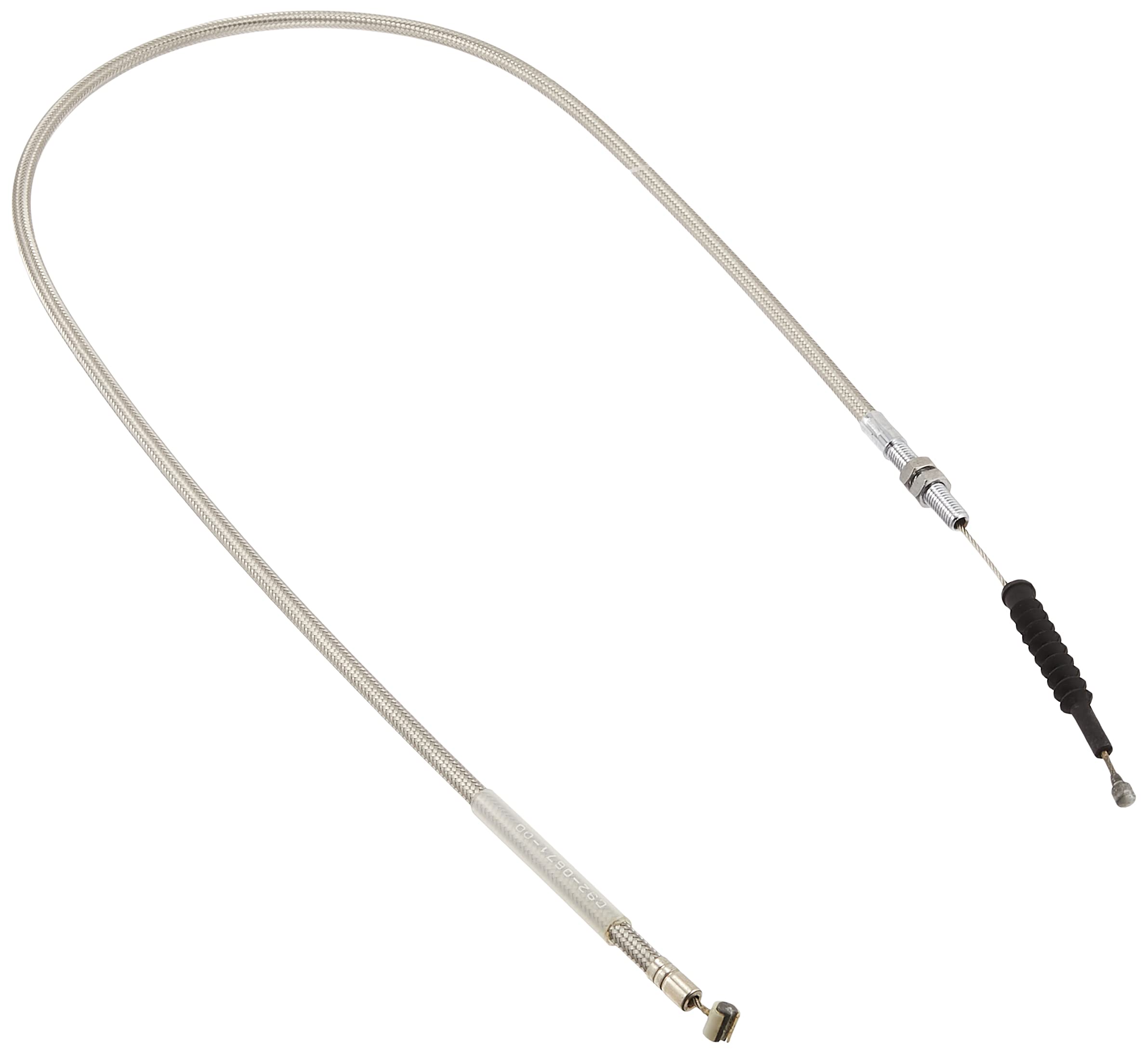 KITACO Clutch Stainless Steel Standard for Virago 400 Cable, Mesh, Length, (Part Number 103-92-0671-00)