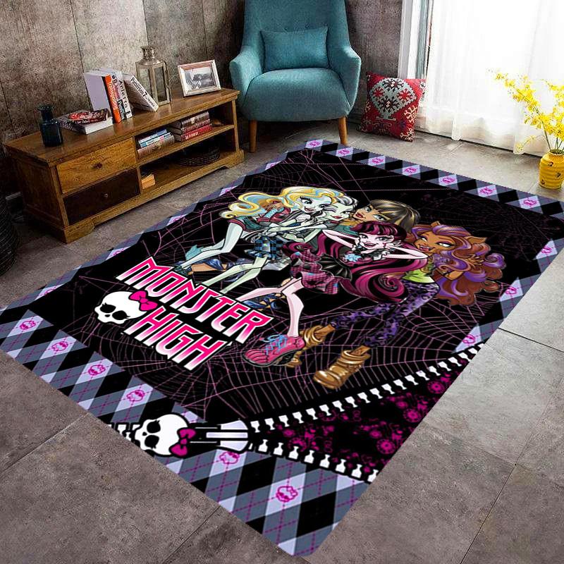 Monster High: Vampire Love Carpet Home Decor Floor Mats Doormat Art Dormitory Decoration