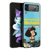 Mafalda Cartoon Phone Case For Samsung Galaxy Z Flip7 Flip6 5G Flip5 Flip4 Flip3 ZFlip 7 6 3 4 5 Shockproof Back Cover Galaxy Z