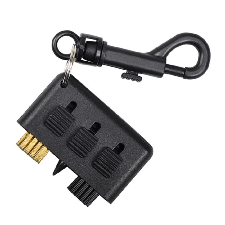 Golf Grooves Clean Tools 3 in 1 Retractable Double Headed Putter Wedges Cleaner