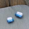Apple AirPods 1 /1 Generation Personality Gradual Change Color Sea Earphone Cover for airpodsPRO1 Niche Anti-drop