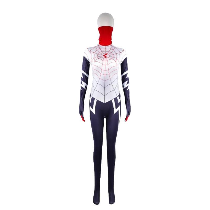 Spiderman Cindy Moon Womens Roleplay Costume Anime Jumpsuits Performance Stage